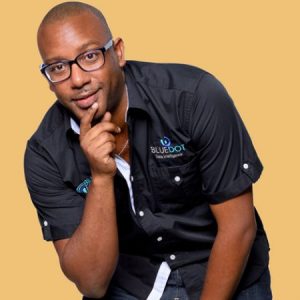Chief Executive Officer of Blue Dot Insights, Larren Peart. 