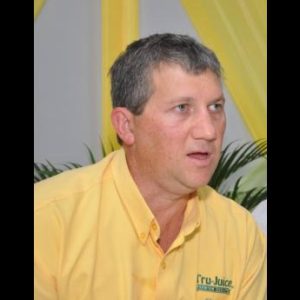  Peter McConnell, managing director of Trade Winds Citrus Limited.