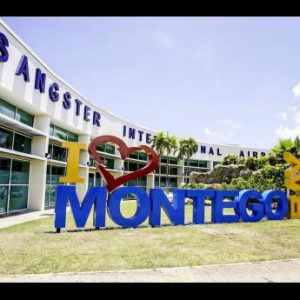 Sangster International Airport in Montego Bay.