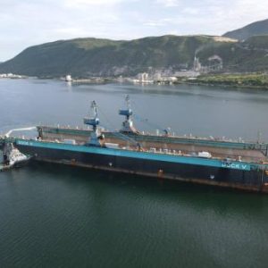Jamaica’s First Floating Dock Arrives
