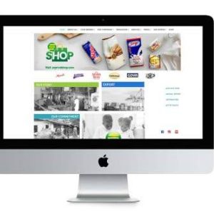 A view of Seprod's e-commerce platform, Seprodshop.com. 